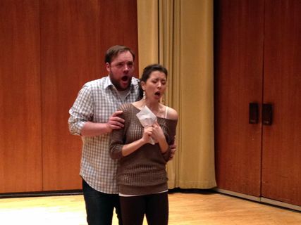 Lisette Oropesa and Brian Mulligan