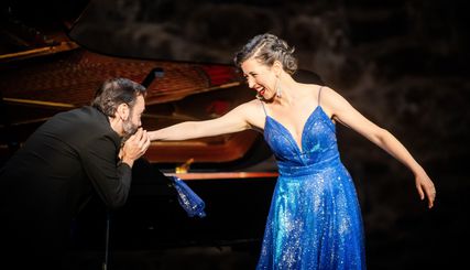 Lisette Oropesa as Soprano and Rubén Fernández Aguirre as Piano in Recital at Savonlinna Opera Festival