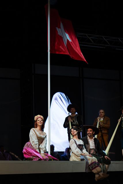 Lisette Oropesa as Amina in La Sonnambula at Teatro dell'Opera di Roma