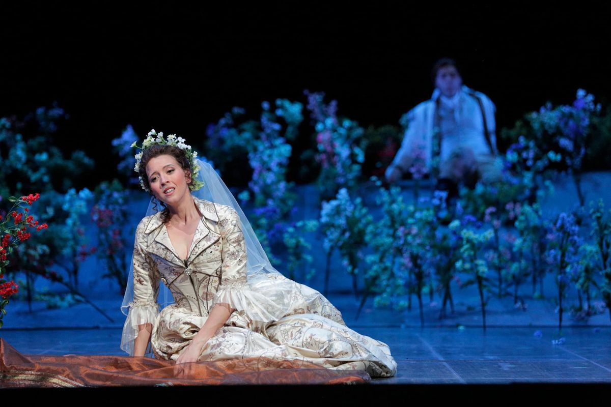 Lisette Oropesa in Le Nozze di Figaro at the Santa Fe Opera