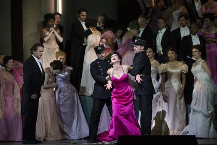 Lisette Oropesa as Manon in Manon at Metropolitan Opera