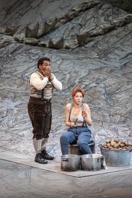 Lisette Oropesa as Marie in La fille du régiment at Lyric Opera of Chicago