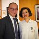 Lisette Oropesa and Jean-Philippe Thiellay in the office of Alexander Neef at the Opéra national de Paris
