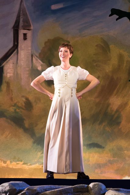 Lisette Oropesa as Marie in La fille du régiment at Washington National Opera