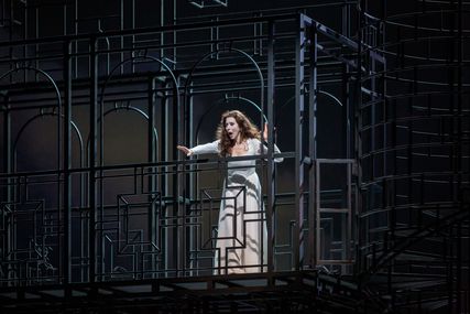 Lisette Oropesa as Elvira in I Puritani at Opéra National de Paris