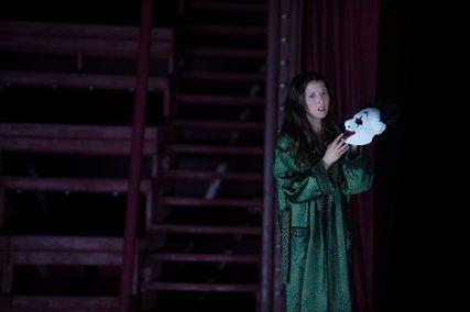 Lisette Oropesa as Gilda in Rigoletto at Grand Théâtre de Genève
