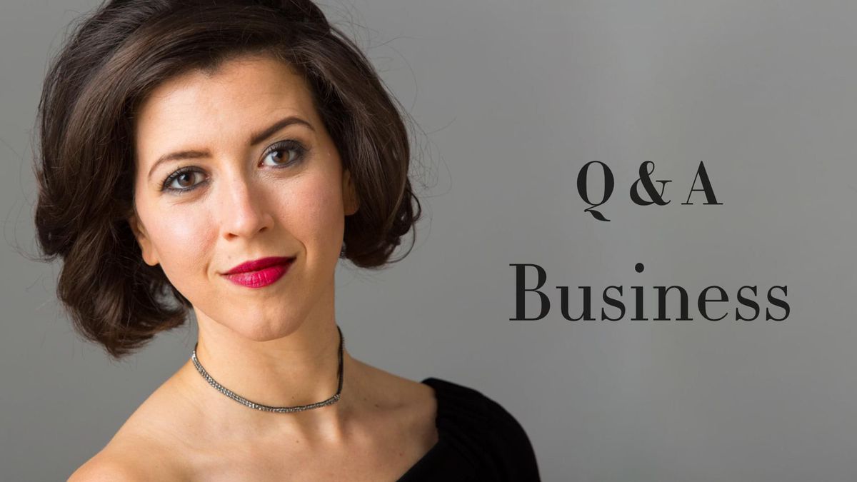 Lisette talks about the business of being an opera singer.