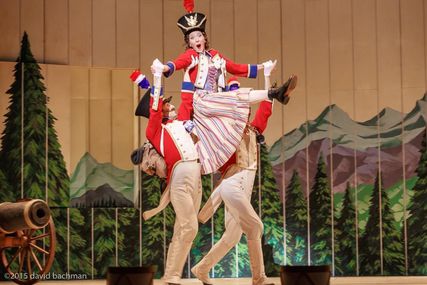 Lisette Oropesa as Marie in La fille du régiment at Pittsburgh Opera