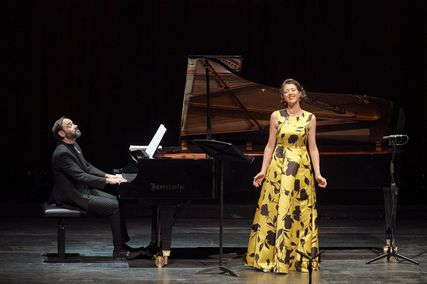 Lisette Oropesa as Soprano and Rubén Fernández Aguirre as Piano in Recital at Wiener Staatsoper