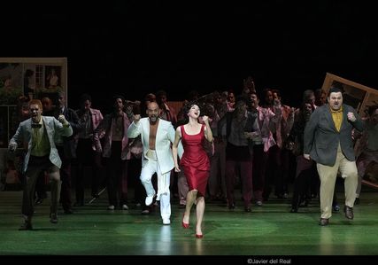 Lisette Oropesa as Fiorilla in Il Turco in Italia at Teatro Real