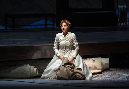 Lisette Oropesa as Marie in La fille du régiment at Lyric Opera of Chicago