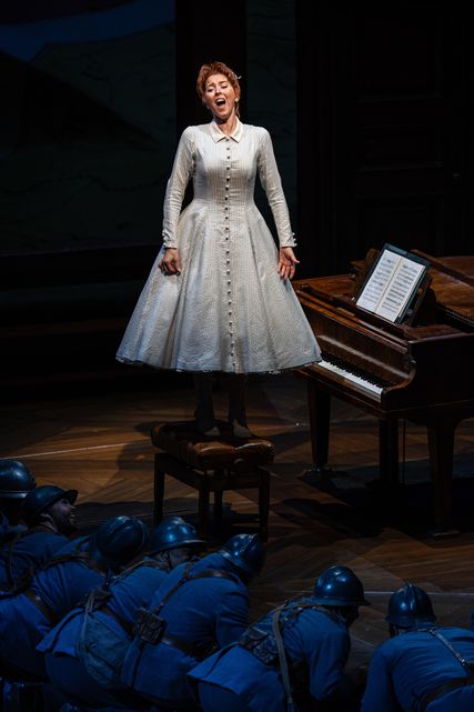 Lisette Oropesa as Marie in La fille du régiment at Lyric Opera of Chicago
