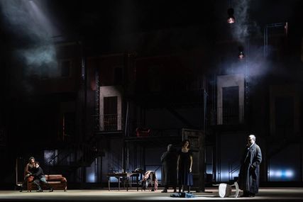 Roberto Frontali as Rigoletto in Rigoletto at Teatro dell'Opera di Roma