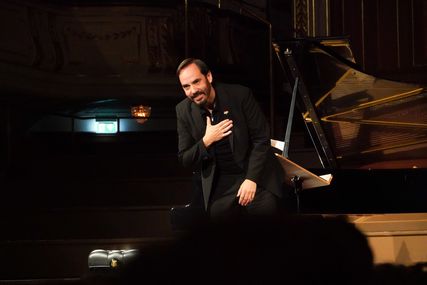 Rubén Fernández Aguirre as Piano in Recital at Musikverein Graz