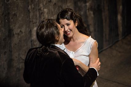 Lisette Oropesa as Gilda in Rigoletto at Teatro dell'Opera di Roma