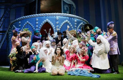 Lisette Oropesa as Adina in Adina at Rossini Opera Festival
