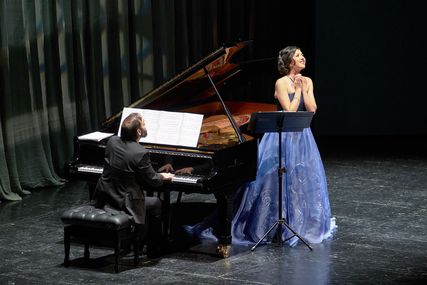 Lisette Oropesa and Rubén Fernández Aguirre
