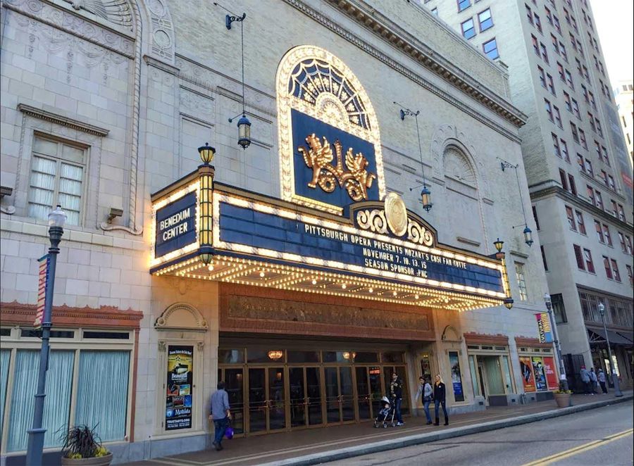 Benedum Center venue in Pittsburgh, US