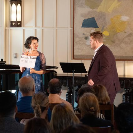 Lisette Oropesa and David Wolfe