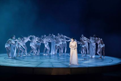 Lisette Oropesa as Maria Stuarda in Maria Stuarda at Salzburger Festspiele