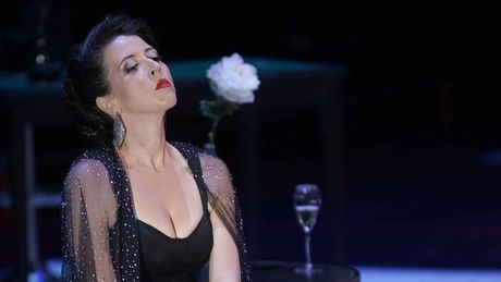 Lisette Oropesa in La traviata at the Teatro Real