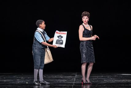 Lisette Oropesa as Alcina and Malakai M Bayoh as Oberto in Alcina at Royal Opera House