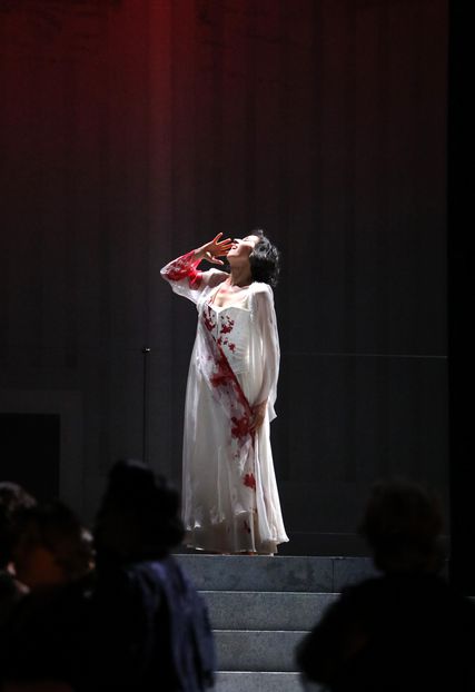 Lisette Oropesa as Lucia in Lucia di Lammermoor at Teatro alla Scala