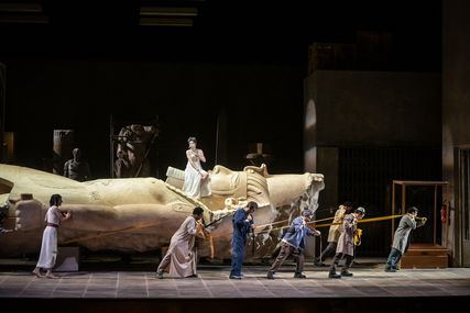 Lisette Oropesa as Cleopatra in Giulio Cesare at Opéra National de Paris