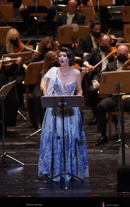 Lisette Oropesa as Soprano in Concert at Teatro Real
