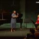Lisette Oropesa leading a SongStudio master class at Carnegie Hall