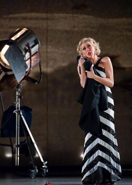 Lisette Oropesa as Cleopatra in Giulio Cesare at Michigan Opera Theatre