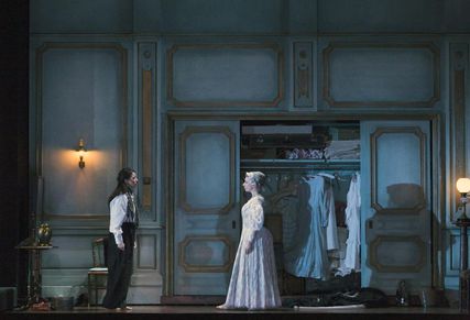 Lisette Oropesa as Lucia in Lucia di Lammermoor at Royal Opera House