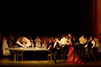 Lisette Oropesa and Benjamin Bernheim