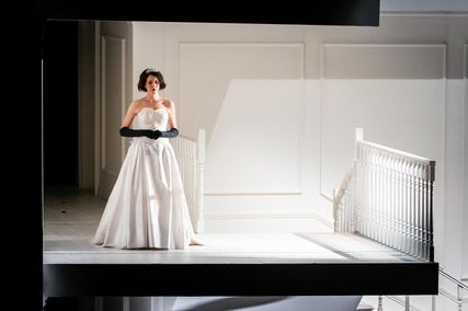 Lisette Oropesa as Rodelinda in Rodelinda at Gran Teatre del Liceu