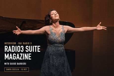 Lisette Oropesa in recital, arms outstretched: Interview, Rai Radio 3 Suite Magazine