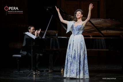 Lisette Oropesa as Soprano and Rubén Fernández Aguirre as Piano in Recital at Hungarian State Opera