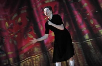 Lisette Oropesa as Lucia in Lucia di Lammermoor at Deutsche Oper am Rhein
