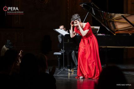 Lisette Oropesa as Soprano and Rubén Fernández Aguirre as Piano in Recital at Hungarian State Opera