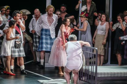 Lisette Oropesa as Lucia in Lucia di Lammermoor at Opernhaus Zürich