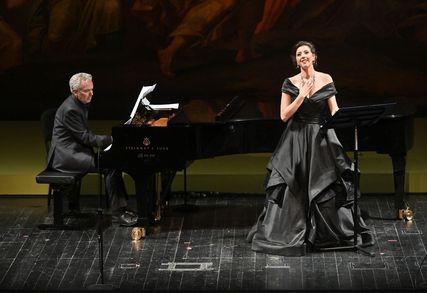 Lisette Oropesa as Soprano and Francesco Izzo as Piano in Recital at Teatro Regio di Parma