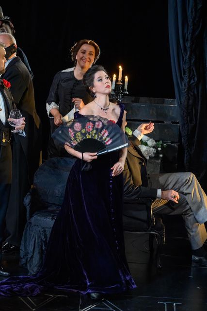 Lisette Oropesa as Violetta Valery in La traviata at Gran Teatre del Liceu