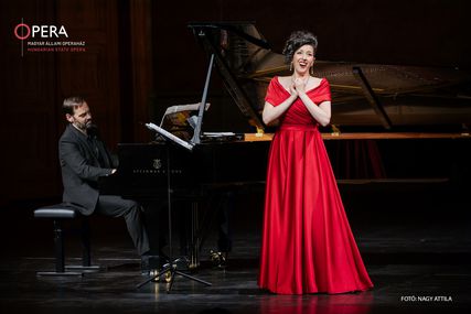Lisette Oropesa as Soprano and Rubén Fernández Aguirre as Piano in Recital at Hungarian State Opera