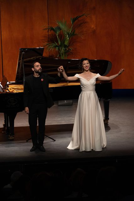 Lisette Oropesa and Ruben Fernández Aguirre