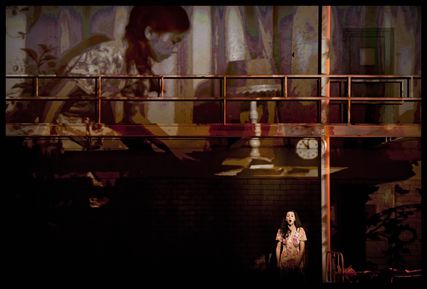 Lisette Oropesa as Gilda in Rigoletto at De Nationale Opera