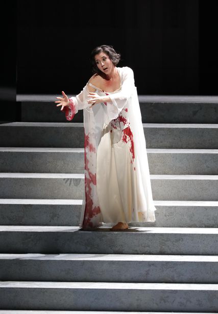 Lisette Oropesa as Lucia in Lucia di Lammermoor at Teatro alla Scala