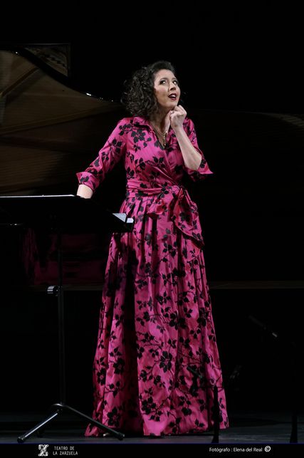 Lisette Oropesa as Soprano in Recital at Teatro de la Zarzuela