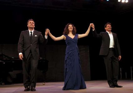 Lisette Oropesa as Soprano, Alek Shrader as Tenor and Paulo Szot as Baritone in Concert at Metropolitan Opera