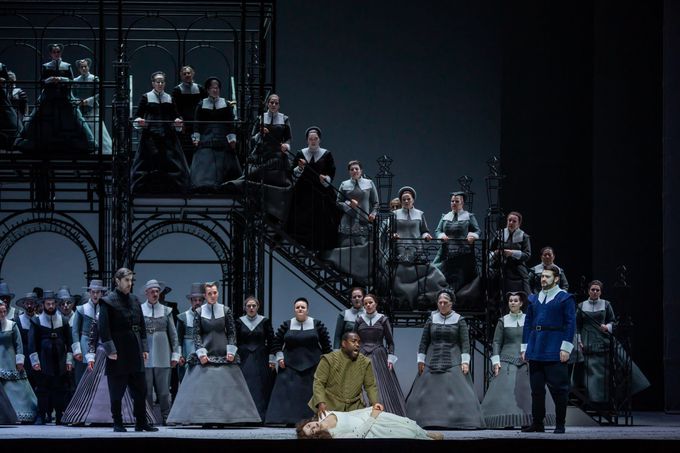 Lisette Oropesa and Larry Brownlee at 