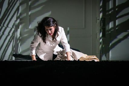 Lisette Oropesa as Rodelinda in Rodelinda at Gran Teatre del Liceu
