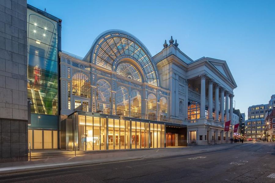 Royal Opera House venue in London, UK
